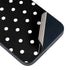 Black and White Polka Dots iPhone 14 Plus Skin